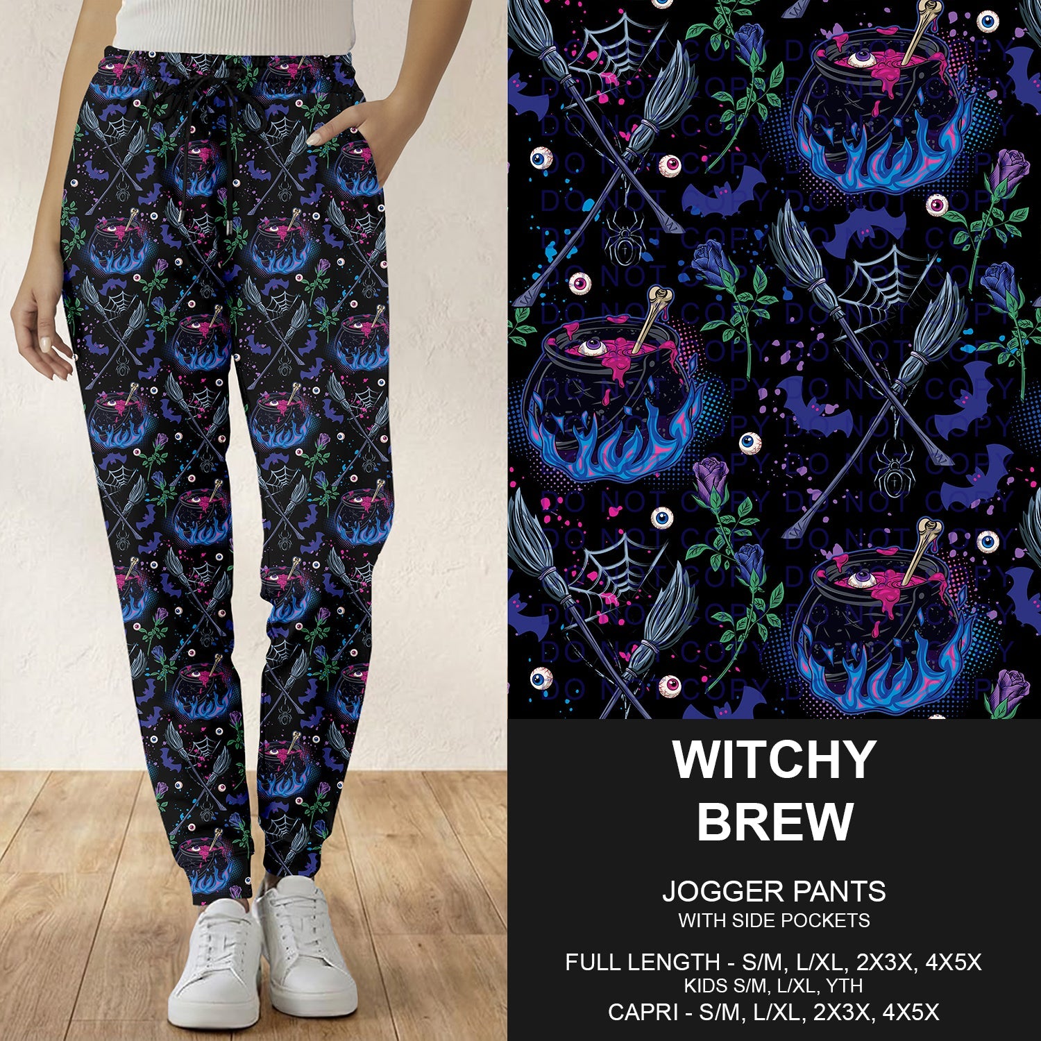 B305 - Preorder Witchy Brew Joggers (Closes 8/02. ETA: early Oct.)