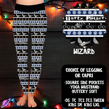 WIZARD - LEGGING/CAPRI XMAS SWEATER RUN CLOSING 10/30