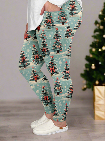 Winter Tree Leggings w/ Pockets