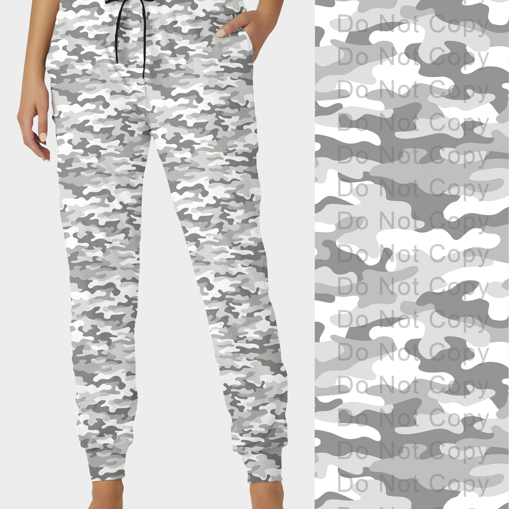 RTS - Winter Camo Jogger Pants