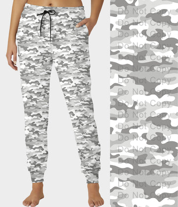 RTS - Winter Camo Jogger Pants