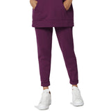 Active Lounge Fleece Drawstring Elastic High Waist Jogger Sweatpants w/ Pockets