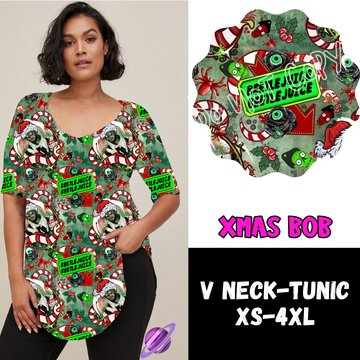 XMAS BOB -PPO12 - V-NECK TUNIC PREORDER CLOSING 10/8