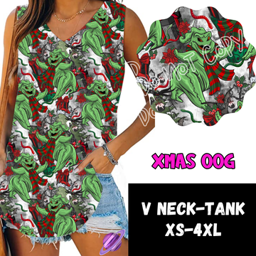 XMAS OOG -PPO12 - V-NECK TANK PREORDER CLOSING 10/8