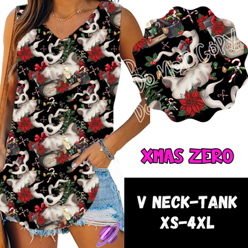 XMAS ZERO -PPO12 - V-NECK TANK PREORDER CLOSING 10/8