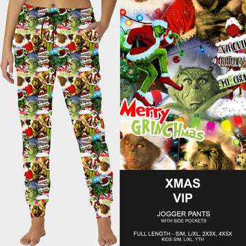 B184 - Preorder Xmas VIP Joggers (Closes 10/06. ETA early Dec.)