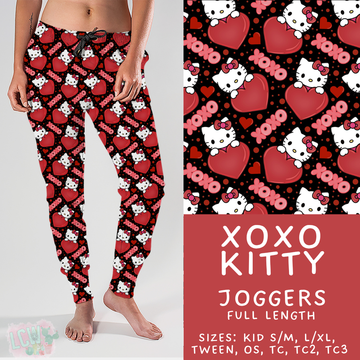 Batch #457 - Magical Character Love Collection - Closes 12/1 - ETA mid Jan - XOXO Kitty Joggers