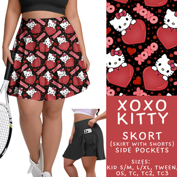Batch #457 - Magical Character Love Collection - Closes 12/1 - ETA mid Jan - XOXO Kitty Alien Skort