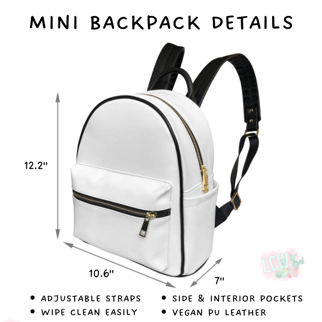 Batch #372 - Football Florals - Closes 7/11 - ETA early Sept - Philadelphia FBall Floral Mini Backpack
