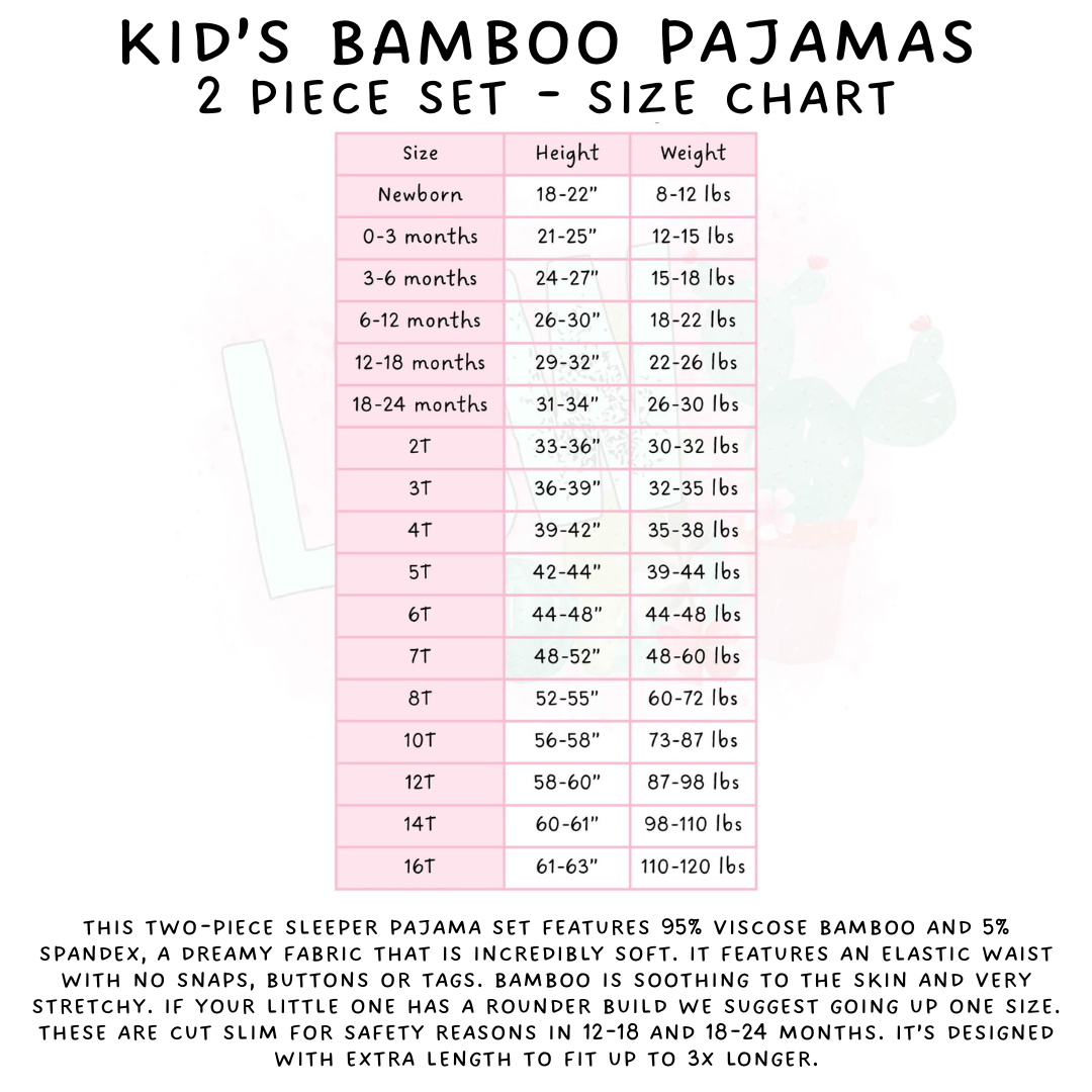 Ready to Ship - Toy Gang Bamboo Short Sleeper Set - 3T, 6 & 7