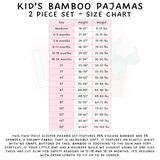 Ready to Ship - Ghost Flowers Bamboo Long Sleeper Set - 2T & 4T