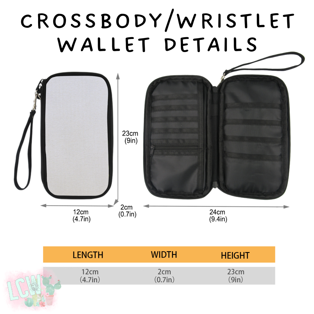 Batch #245 - The Crossbody Wallet - Closes 11/29 - ETA mid Jan - Boho Butterflies Crossbody Wallet