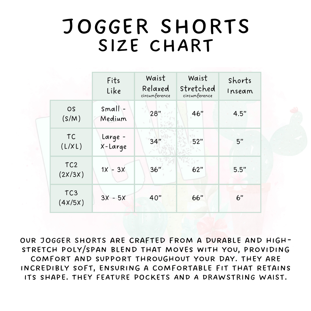Ready to Ship - Light Pink Jogger Shorts - OS