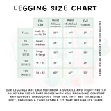 Ready To Ship - Hippy Boo Pocket Full Length Leggings - TC