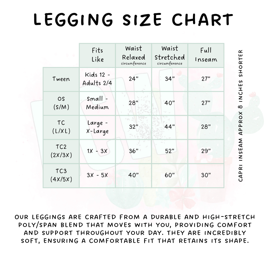 Batch #214 - Character Fall Sets - Closes 10/9 - ETA mid Nov - Pilgrim Kitty Tan Panel Pocket Full and Capri Length Leggings