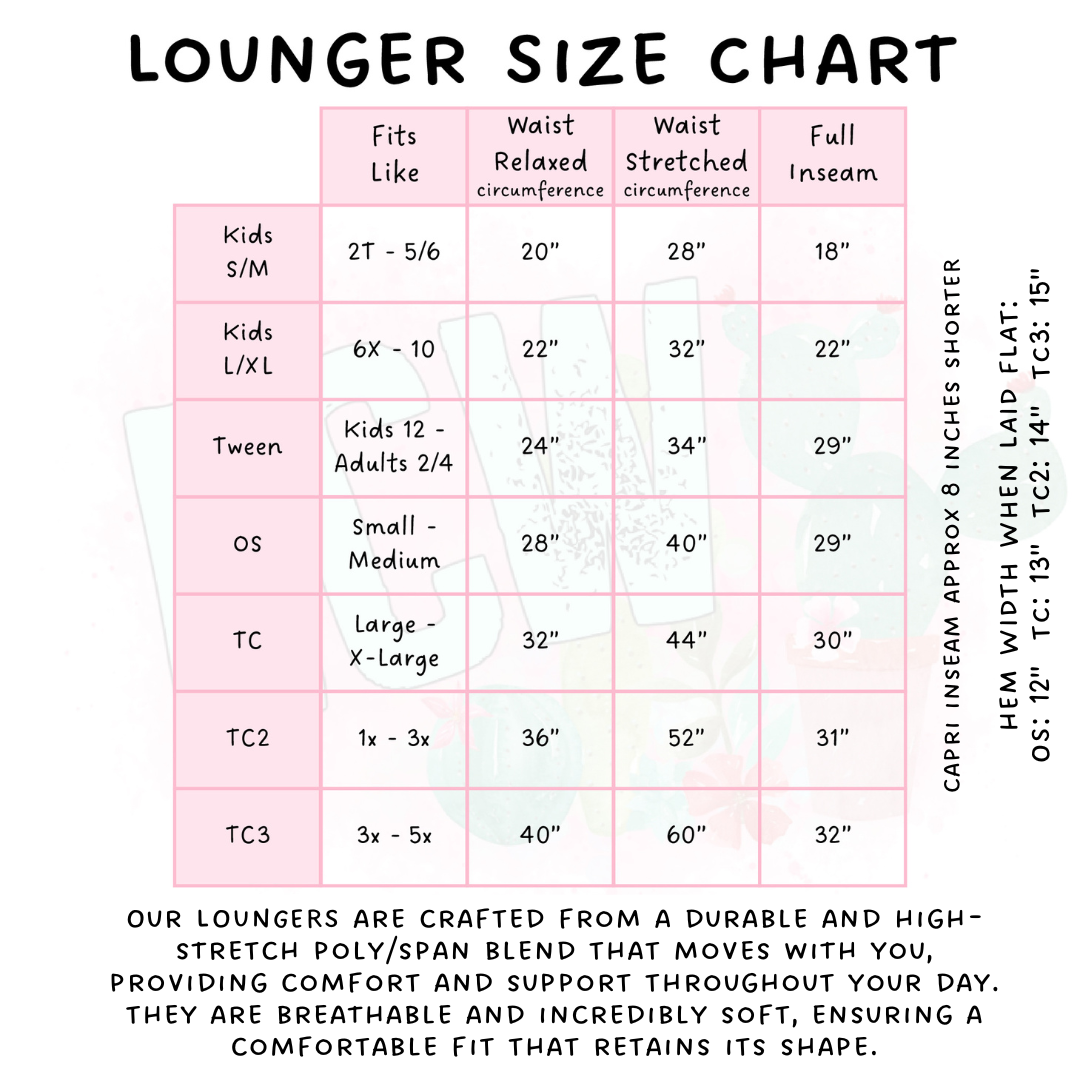 Batch #210 - Magical Fall - Closes 10/4 - ETA mid Nov - Fall Girls Capri and Full Length Loungers