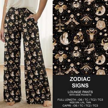 B316 - Preorder Zodiac Signs Lounge Pants (Closes 10/11. ETA: mid Dec.)