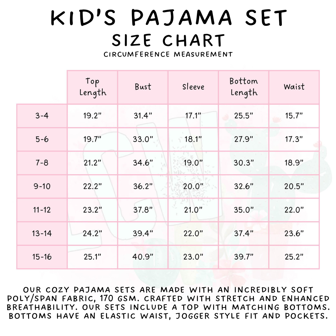 Batch #344 - Family Pajama Party - Closes 5/23 - ETA late July - Banana Ball Kid's Pajama Sets