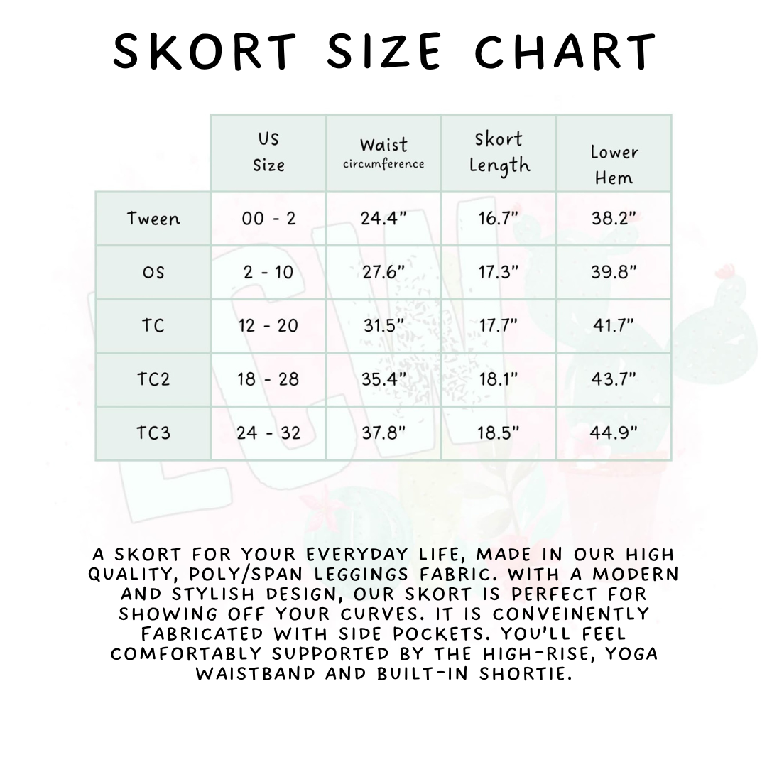 Batch #339 - Character Summer - Closes 5/15 - ETA mid July - Blue Ice Cream Skort