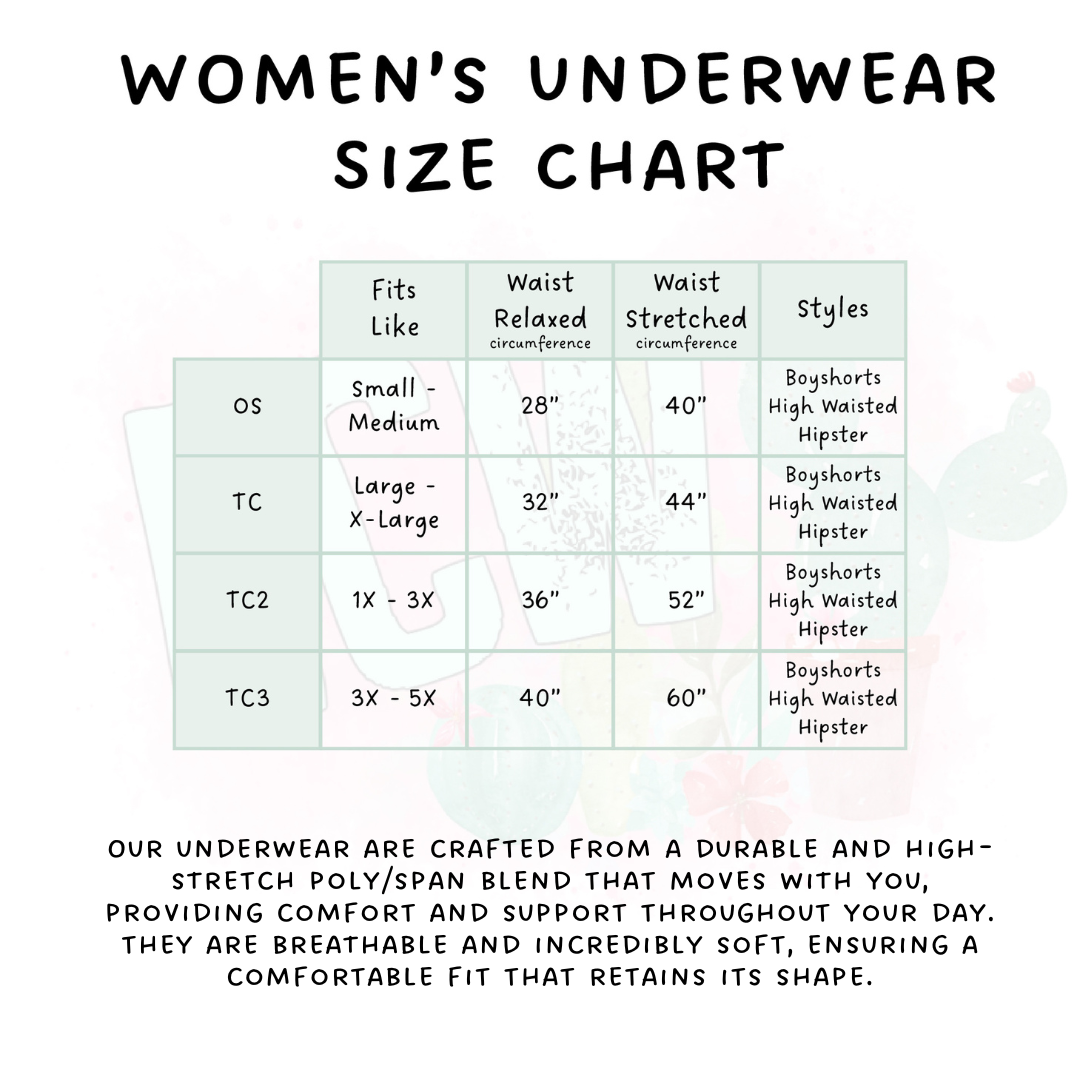 Batch #244 - Comfortable Underwear 2 - Closes 11/27 - ETA mid/late Jan - Baseball Flames Women's Underwear