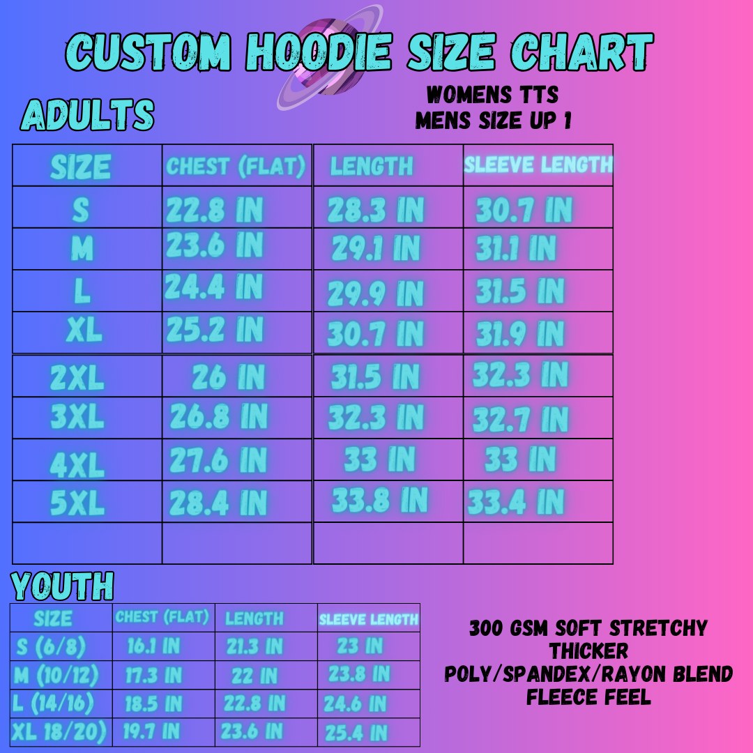 ARABIAN NIGHTS -CUSTOM HOODIES RE-RUN PREORDER CLOSING 5/11