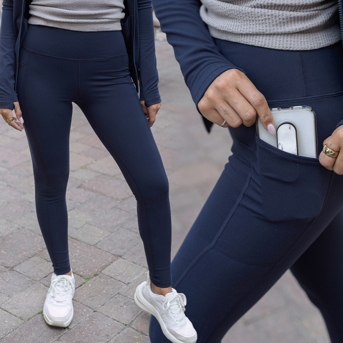 High Waisted Butter Soft Stretchy Leggings w/ Pockets
