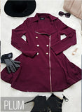 Double Breasted Peacoat Ladies Jacket