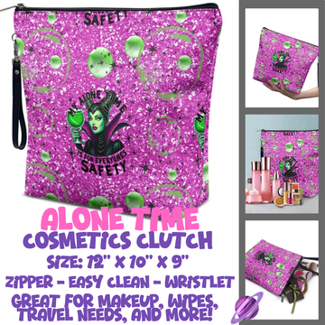 ALONE TIME - CUSTOM COSMETIC CLUTCH PREORDER CLOSES 12/16