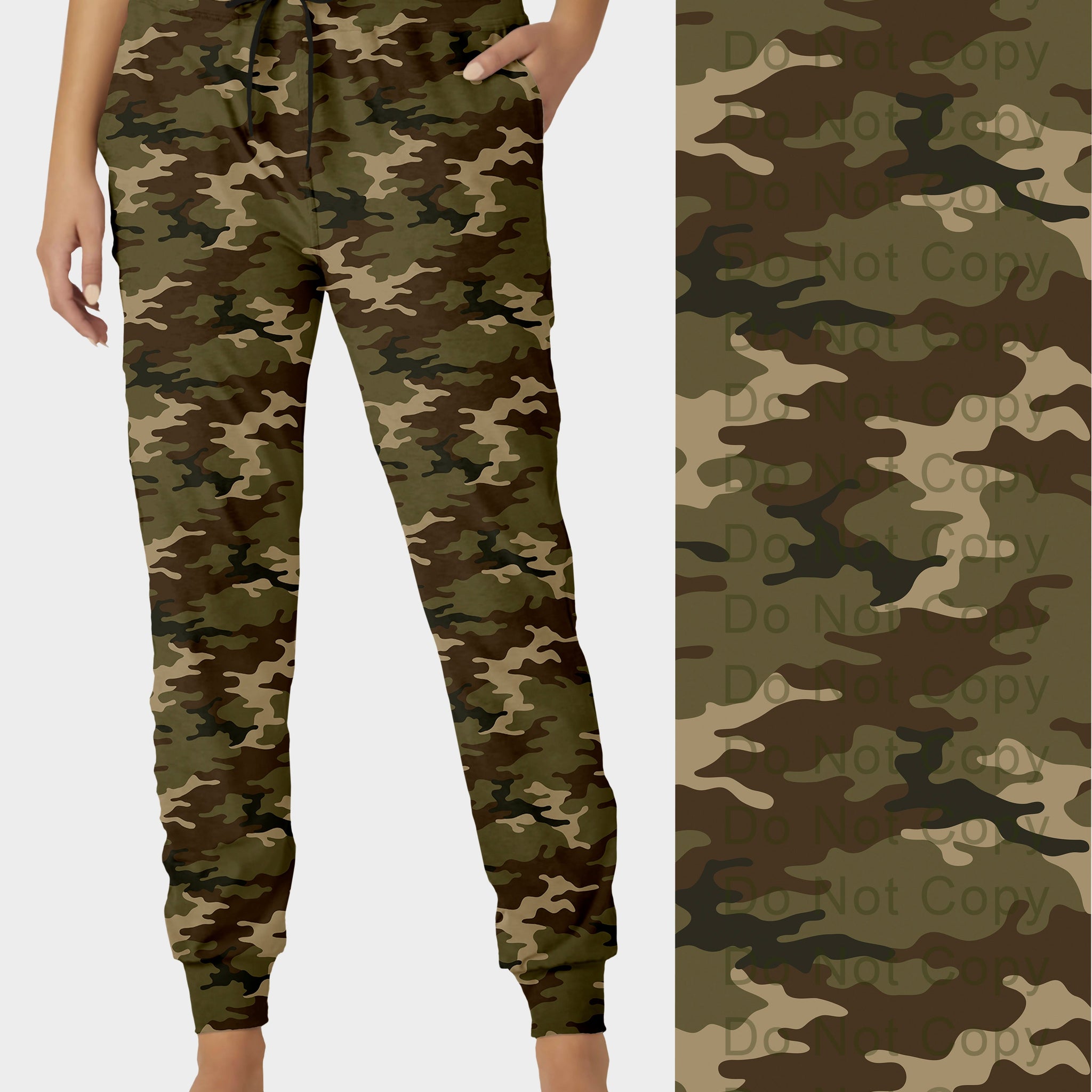 RTS - Army Camo Jogger Pants