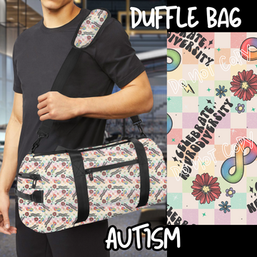 AUTISM - BAG RUN 3 - DUFFLE BAG - PREORDER CLOSING 10/22