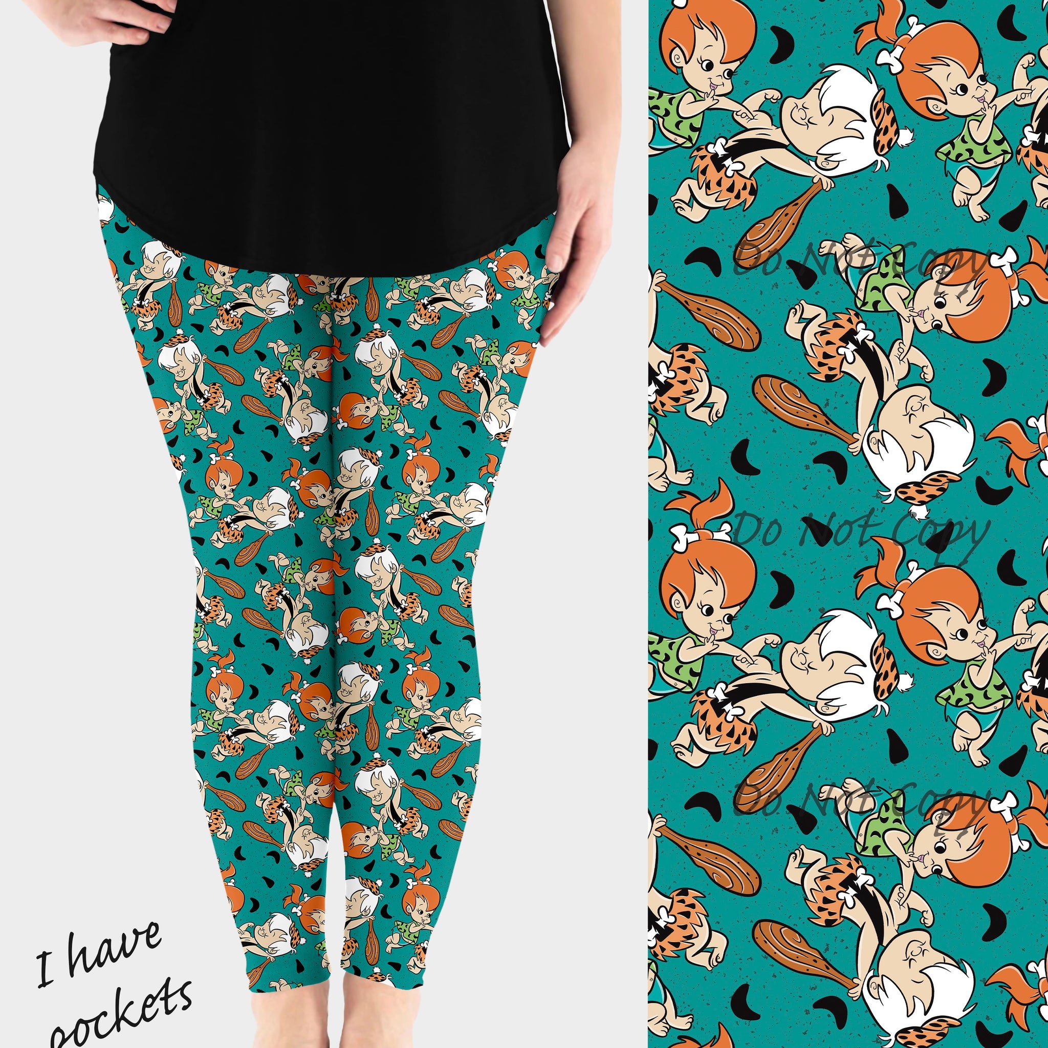 RTS - Baby Rock Leggings w/ Pockets