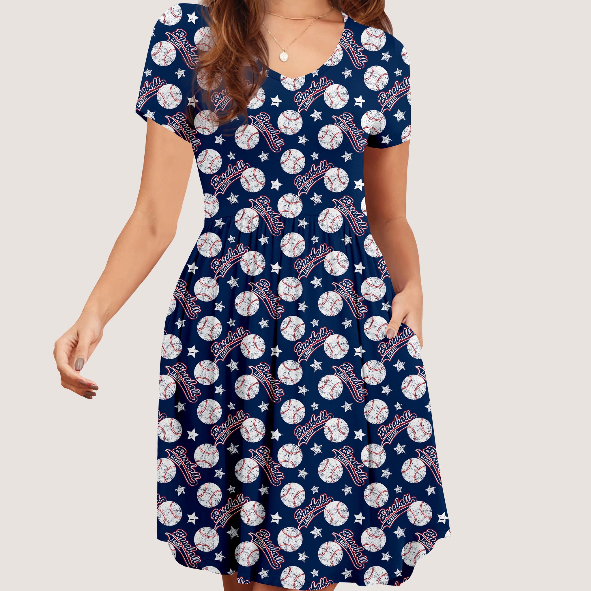 RTS - Baseball Pocket Dress