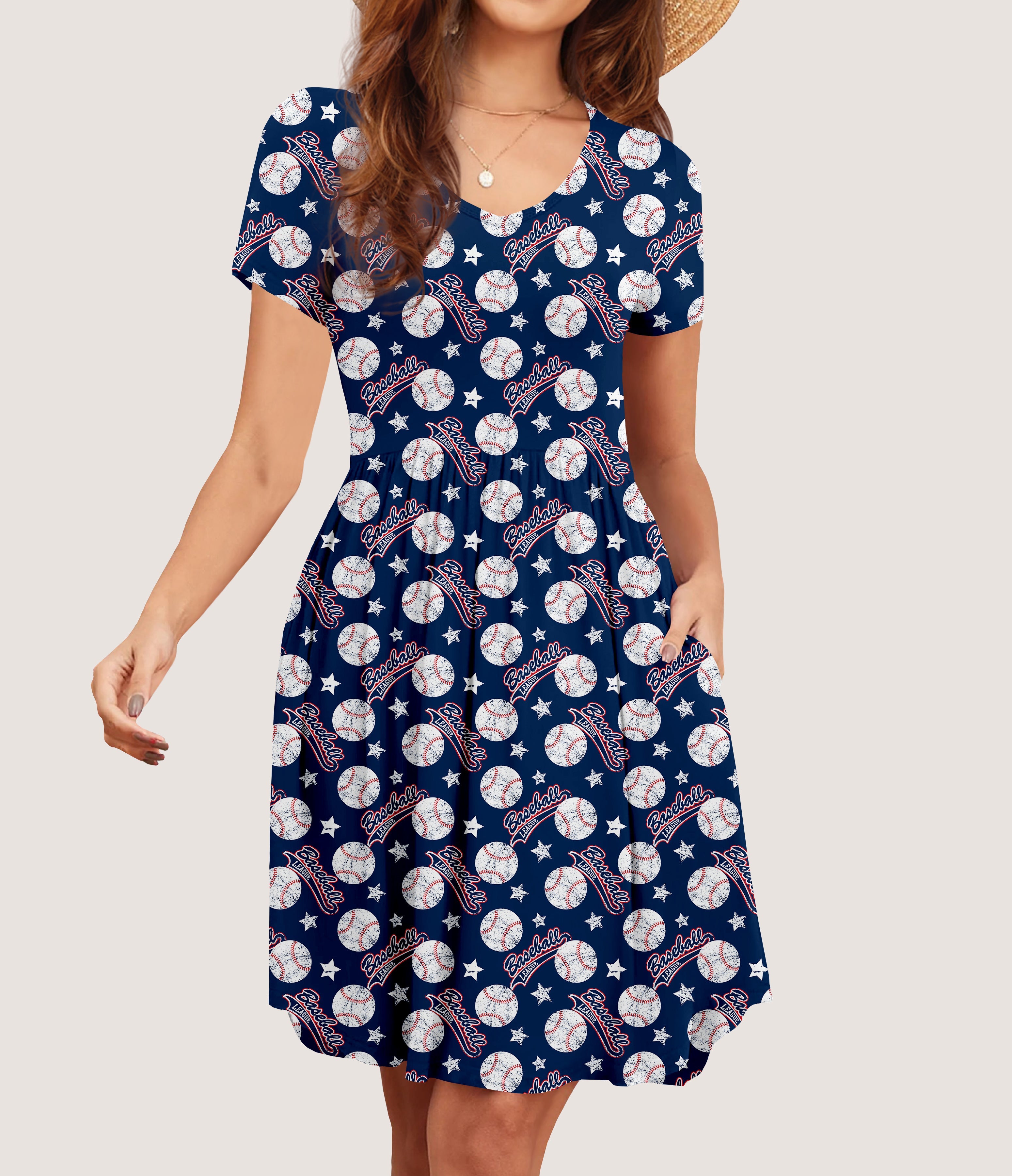 RTS - Baseball Pocket Dress