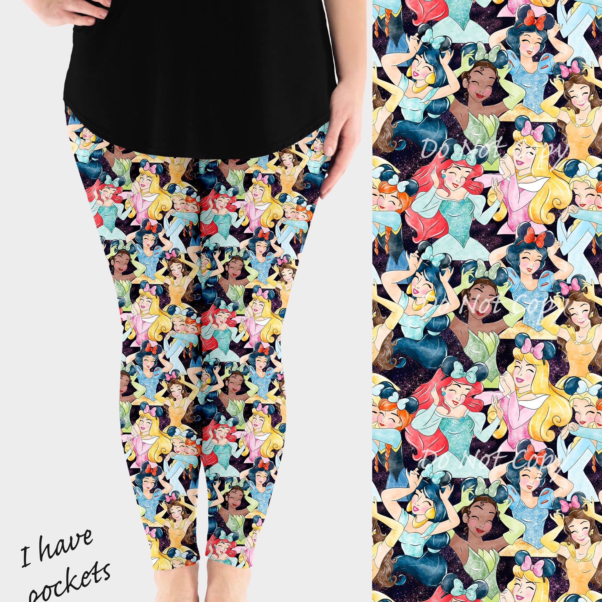 RTS - Beauty Ears Leggings w/ Pockets