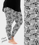RTS - Bite Me Leggings w/ Pockets