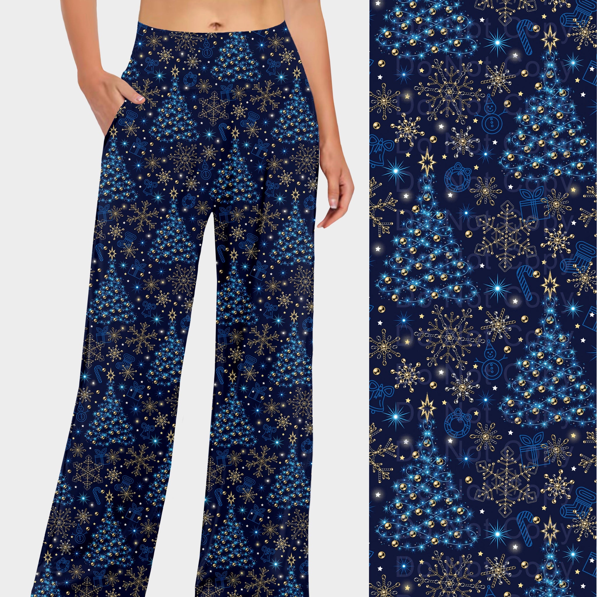 RTS - Blue Christmas Lounge Pants