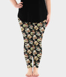 Botanical Books Soft Leggings w/ Pockets