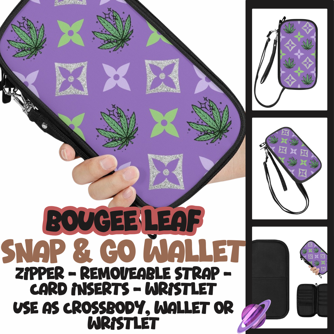 BOUGEE LEAF - SNAP & GO WALLETS PREORDER CLOSING 12/18