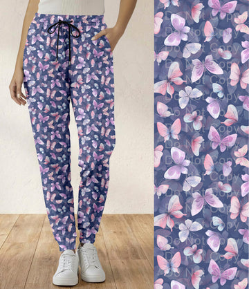 RTS - Butterfly Whisper Jogger Pants with Pockets