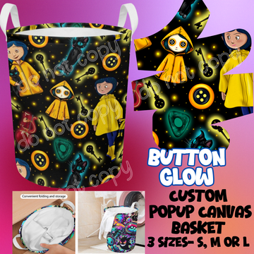 BUTTON GLOW - STORAGE BASKETS - PREORDER CLOSING 12/4