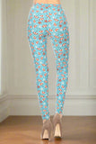 Summer Time Umbrellas & Starfish Print Soft Leggings