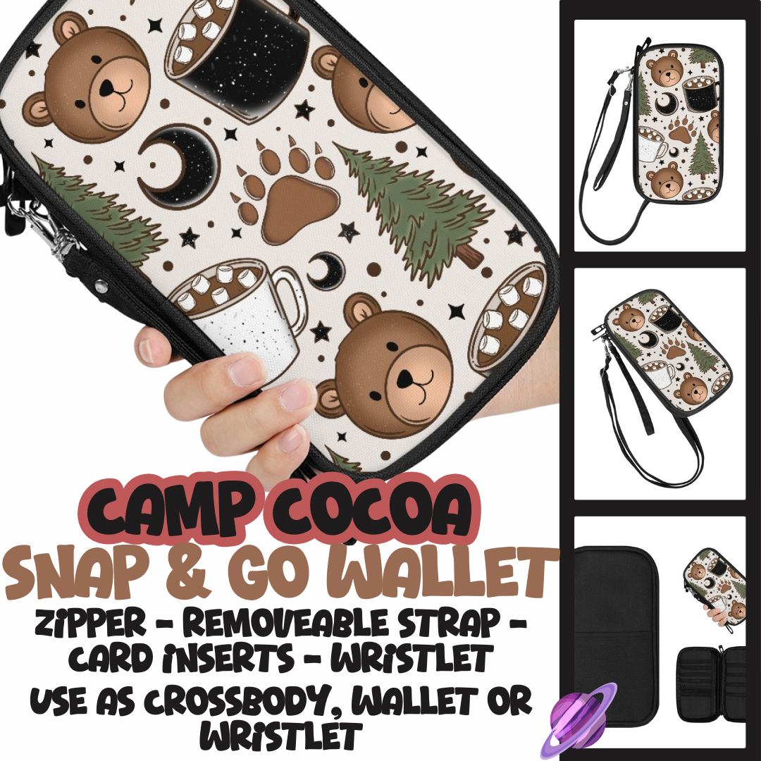 CAMP COCOA - SNAP & GO WALLETS PREORDER CLOSING 12/18