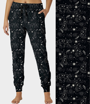 RTS - Celestial Cats Jogger Pants