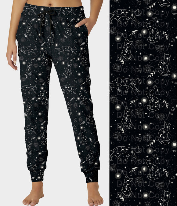 RTS - Celestial Cats Jogger Pants