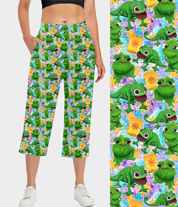 RTS - Chameleon Capri Lounge Pants