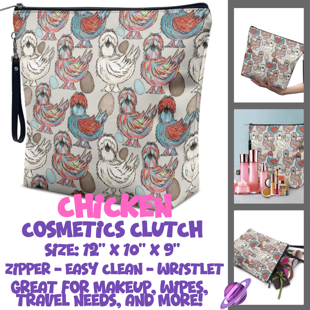 CHICKEN - CUSTOM COSMETIC CLUTCH PREORDER CLOSES 12/16