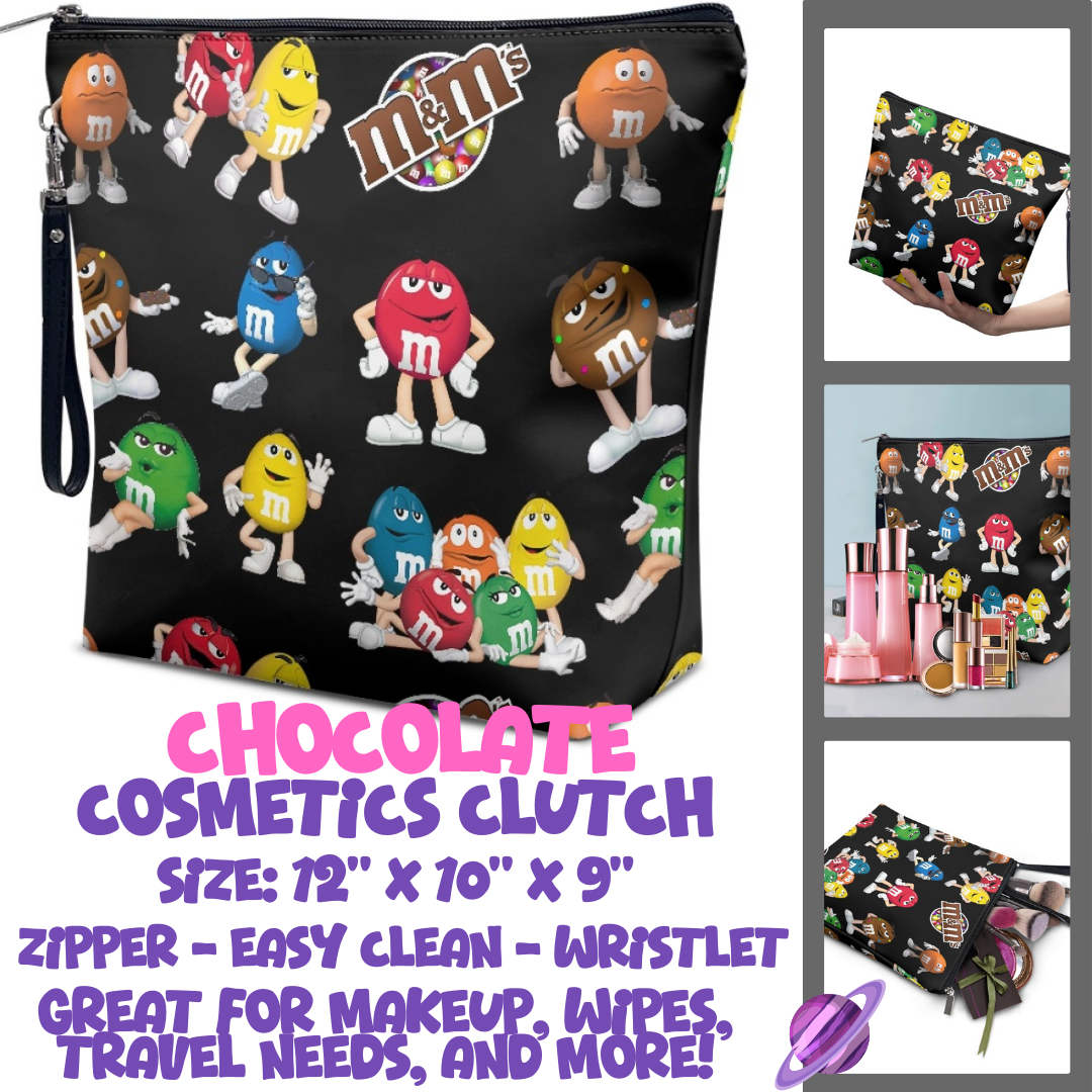 CHOCOLATE - CUSTOM COSMETIC CLUTCH PREORDER CLOSES 12/16