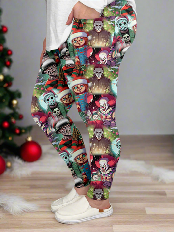 Christmas Horror Leggings w/ Pockets