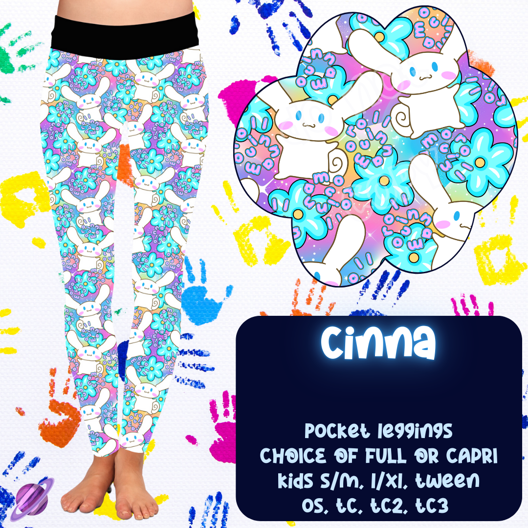 CINNA - FUN KIDS RUN -  LEGGING/CAPRI PREORDER CLOSING 11/5