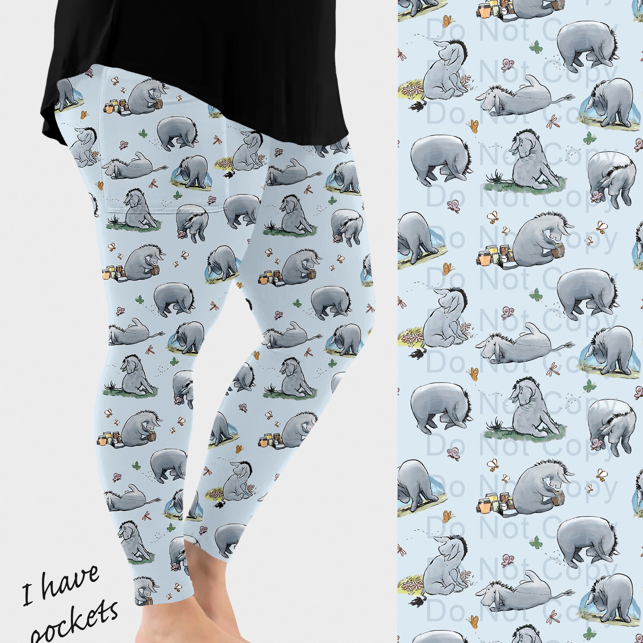 RTS - Classic Donkey Leggings w/ Pockets